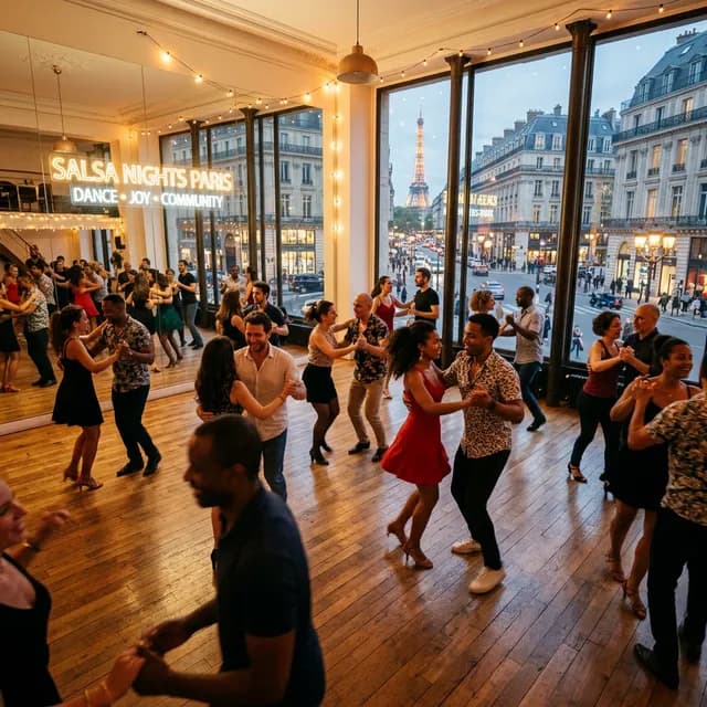 Studio de Danse Salsa à Paris