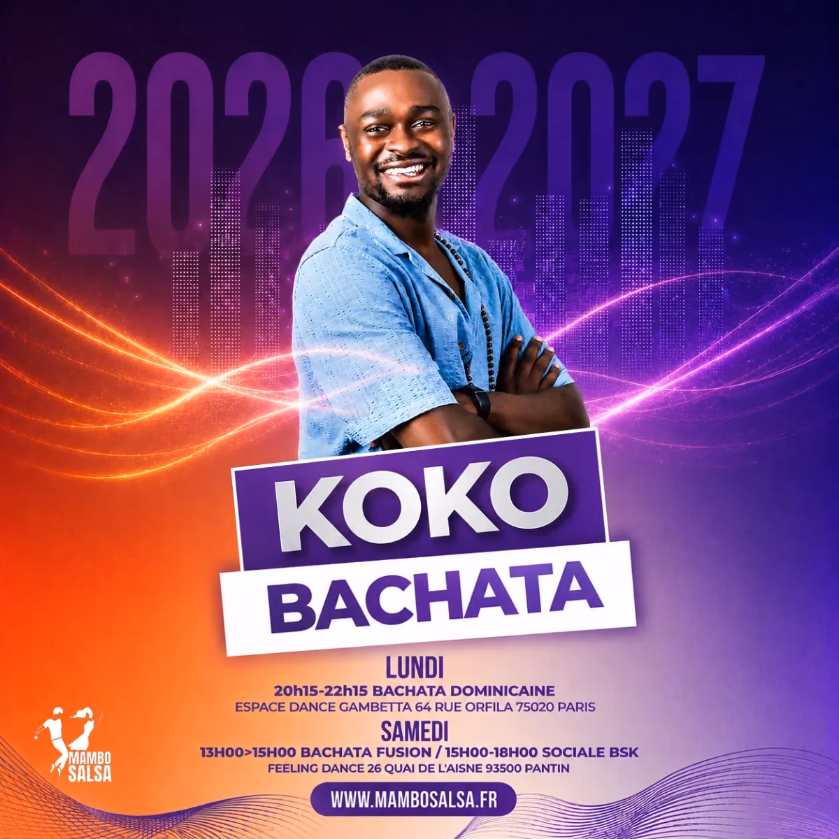 Cours Bachata Fusion - Feeling Dance