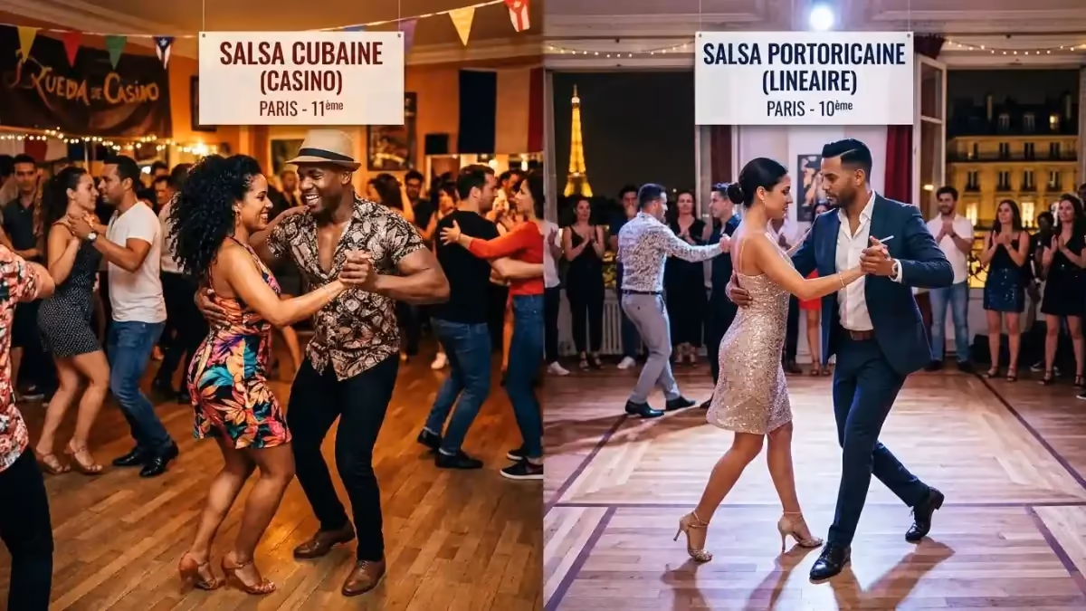 Salsa Cubaine vs Portoricaine : Le guide pour bien choisir son style à Paris