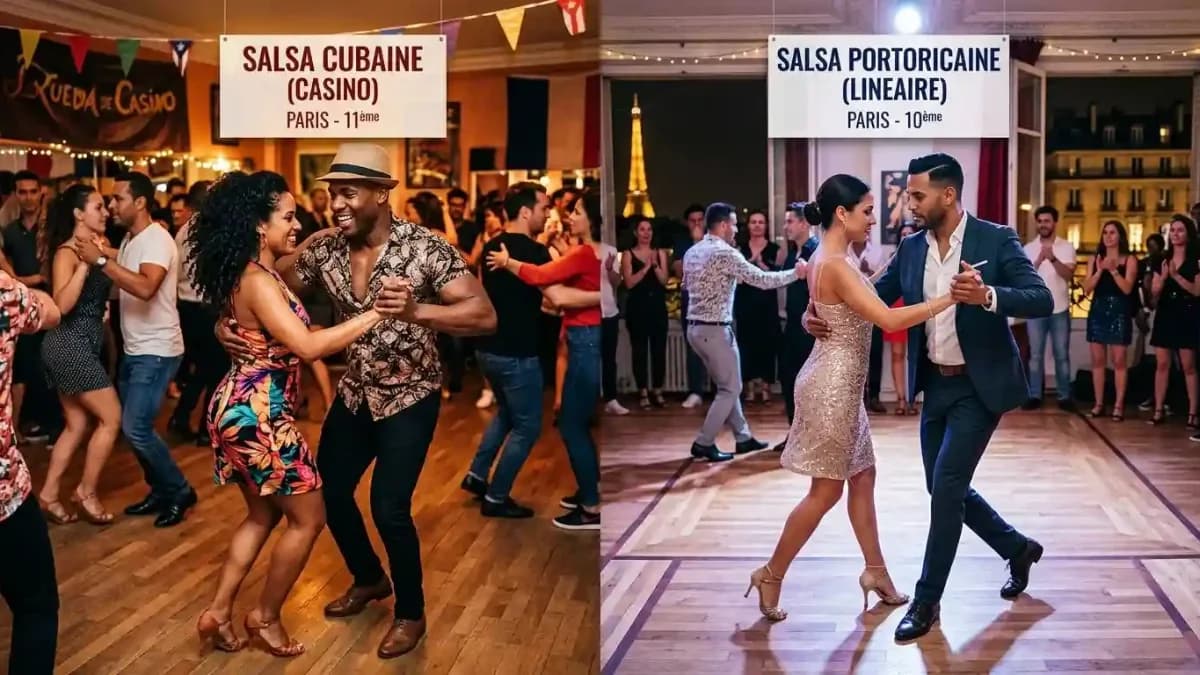Salsa Cubana vs. Portorriqueña: La guía para elegir bien tu estilo en París